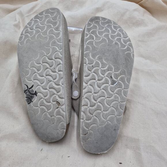 Birkenstock Boston Taupe Grey Slip-ons clogs Womens 41 US 10-10.5 - Picture 5 of 6